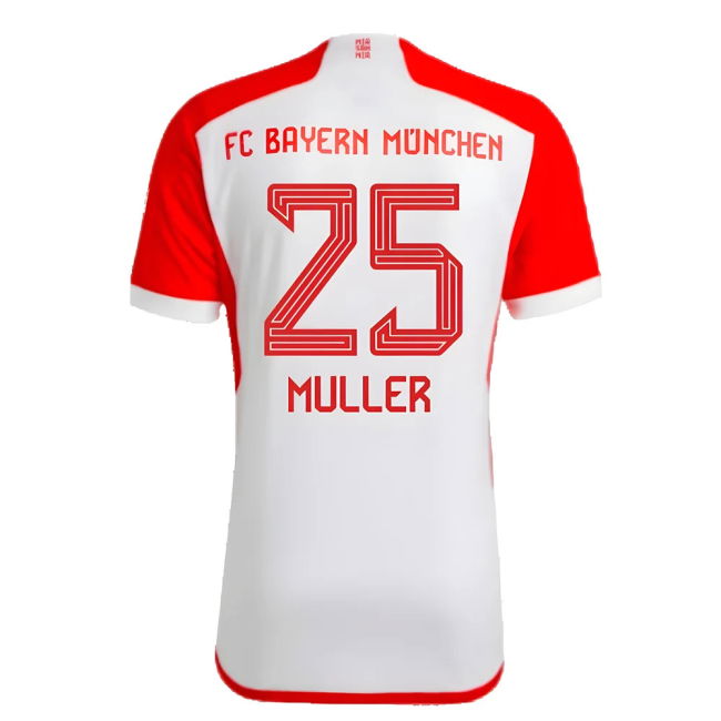 Professional Grade Dedicated Bayern Muller #25 New Release Jersey