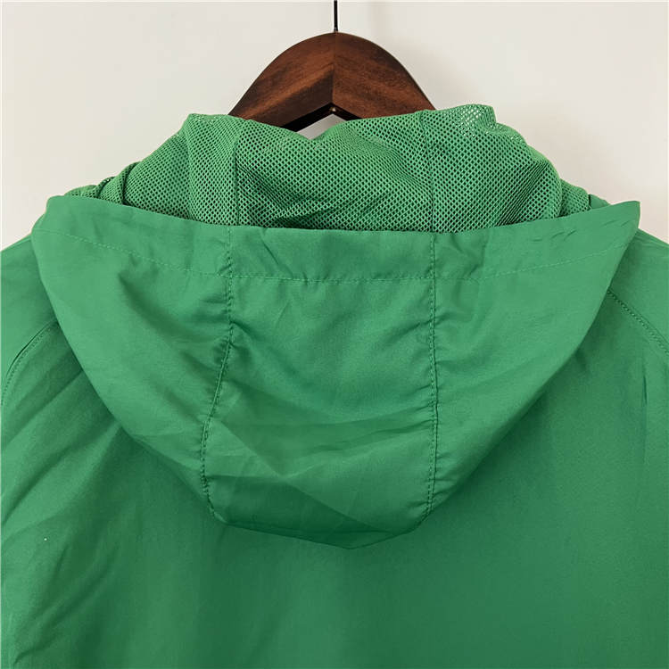 High Quality Advanced Fabric 2023 MEXICO GREEN WINDBREAKER JACKET