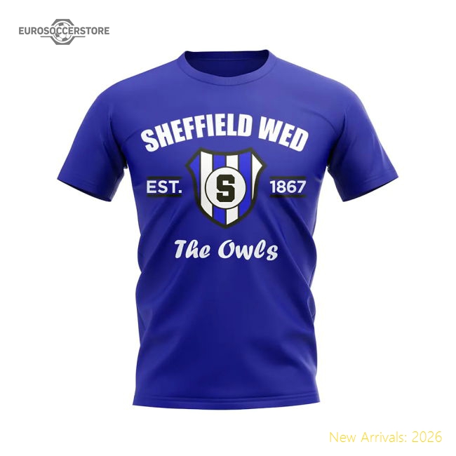 Premium Sheffield Wednesday Established Football T-shirt (blue)