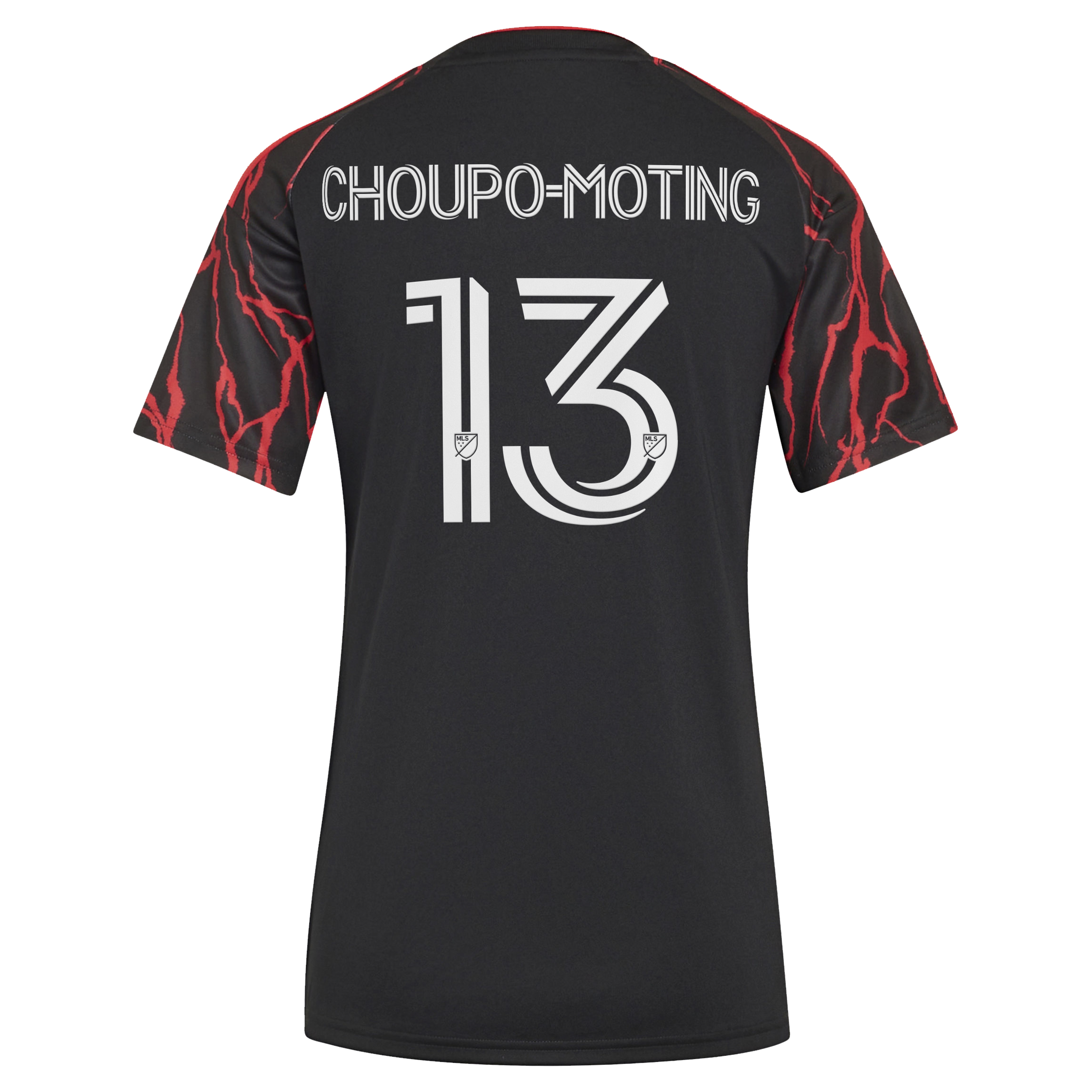 [SJH] Eric Maxim Choupo-Moting New York Red Bulls Women's 2026 The Rooted Kit Replica Jersey - Black