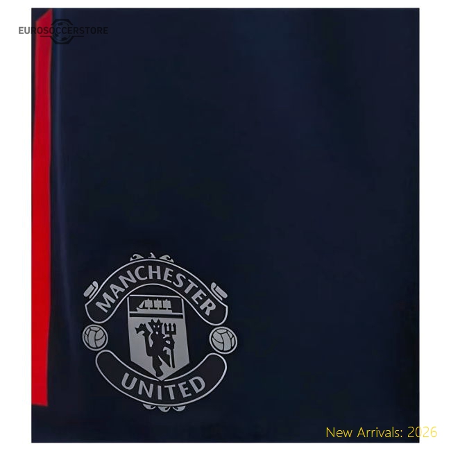Superior 2024-2025 Man Utd Downtime Shorts Premium Night Indigo