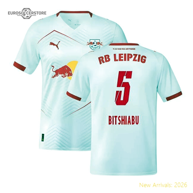 2025-2026 Red Bull Leipzig Home Shirt (Bitshiabu 5)