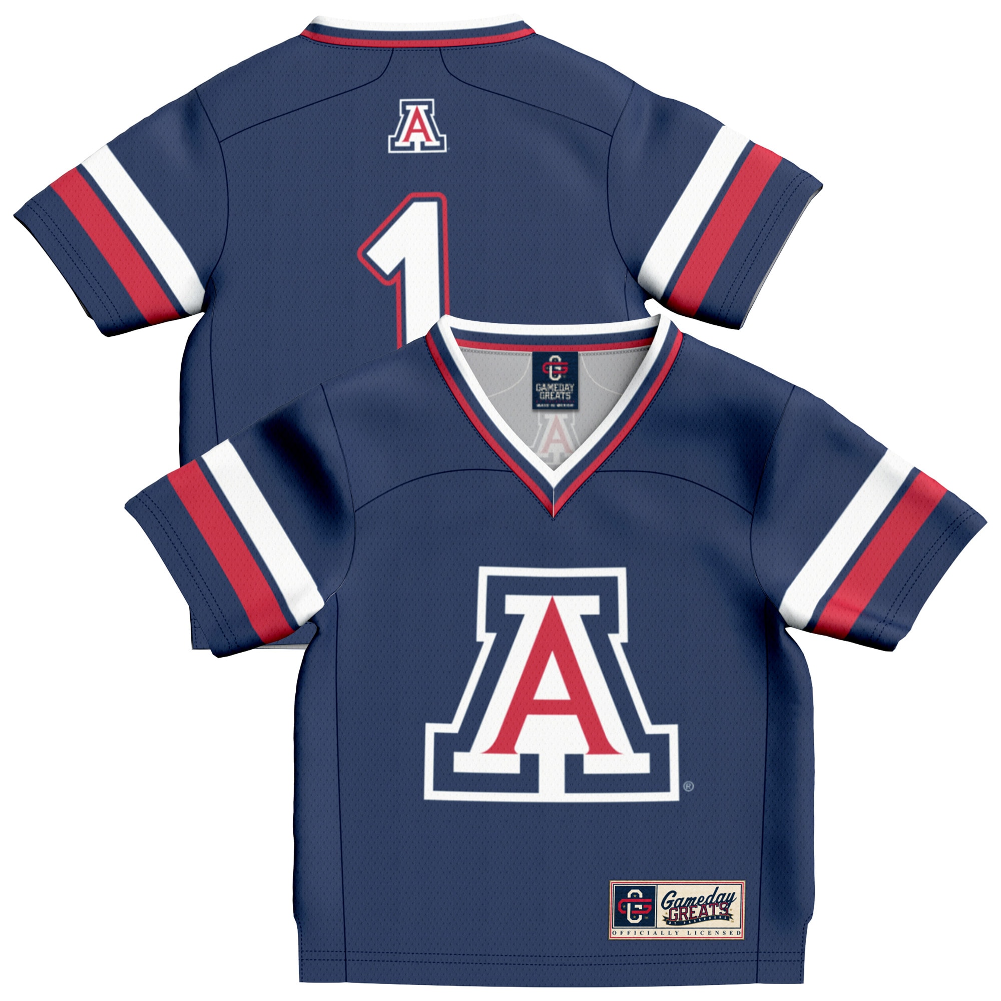 [Toddler] Arizona Wildcats #1 Football Jersey - Navy | Stadium Series 2026/27