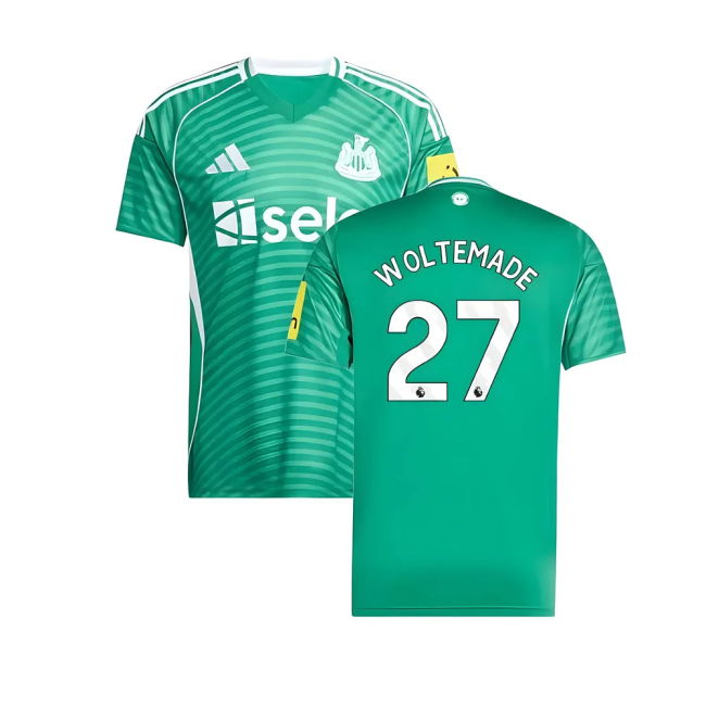 2025-20 Newcastle Away Shirt with Woltemade 27 L M S