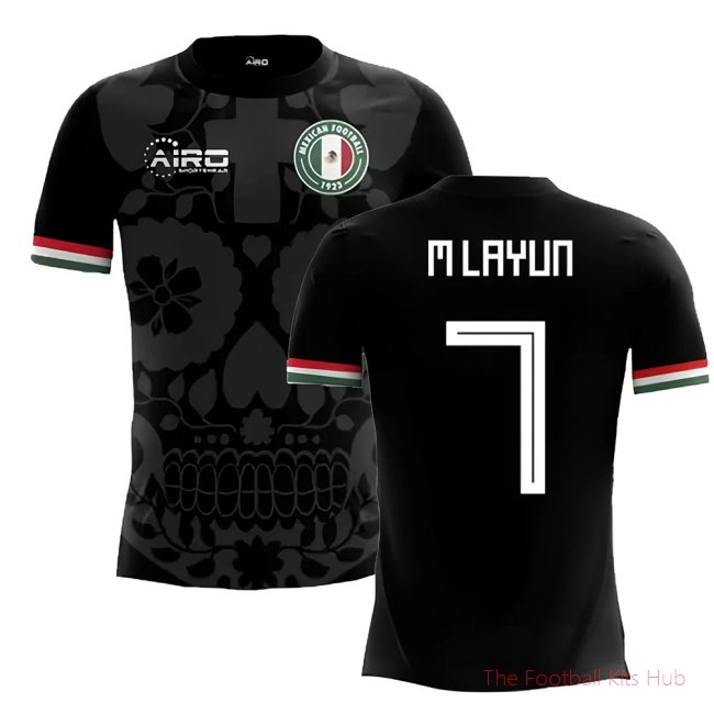 [LK] 2025/26 Mexico Third Football Shirt (M.Layun 7)