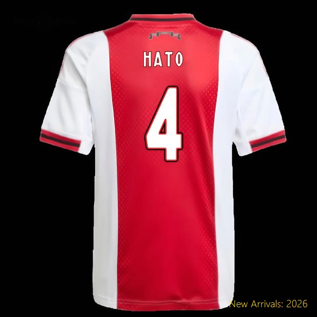 Ajax 2024-25 Home Fan Version For Kids (Hato Game Day Jersey Soccer Wear