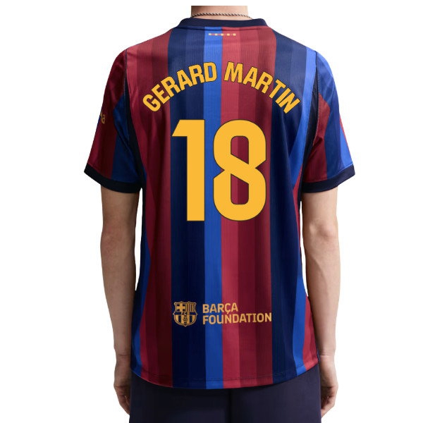 [LLS] 2026-2027 Barcelona Home Shirt (Gerard Martin 18)
