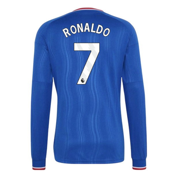 [DDJ] 2026 2027 Man Utd Long Sleeve Shirt Away Uniform (Kids) (Ronaldo 7)