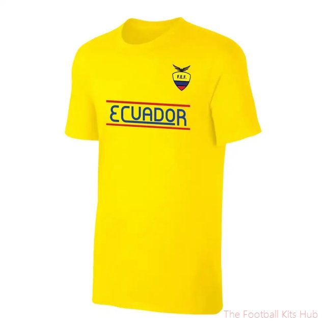 Men Ecuador CA t-shirt - Yellow