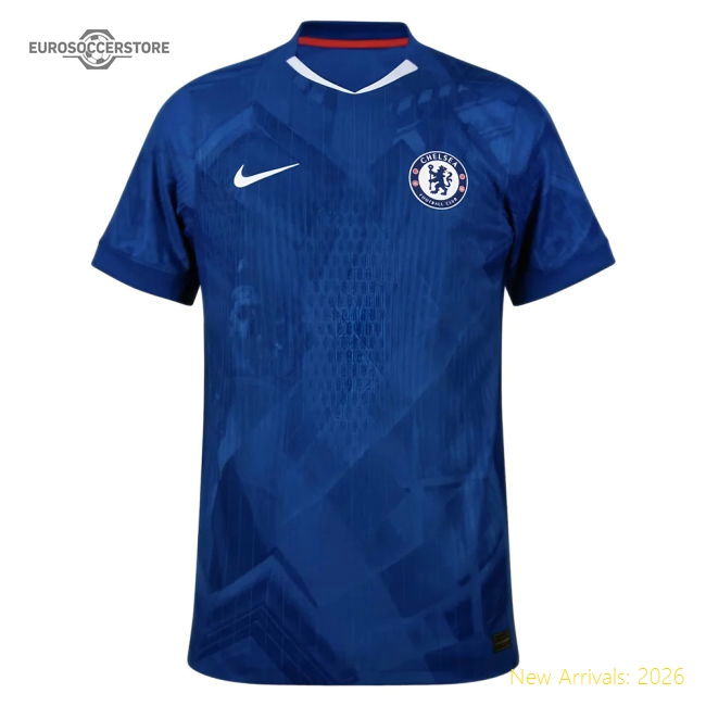 Premium 2025-2026 Chelsea Home Authentic Shirt (t.silva 6) - Premium