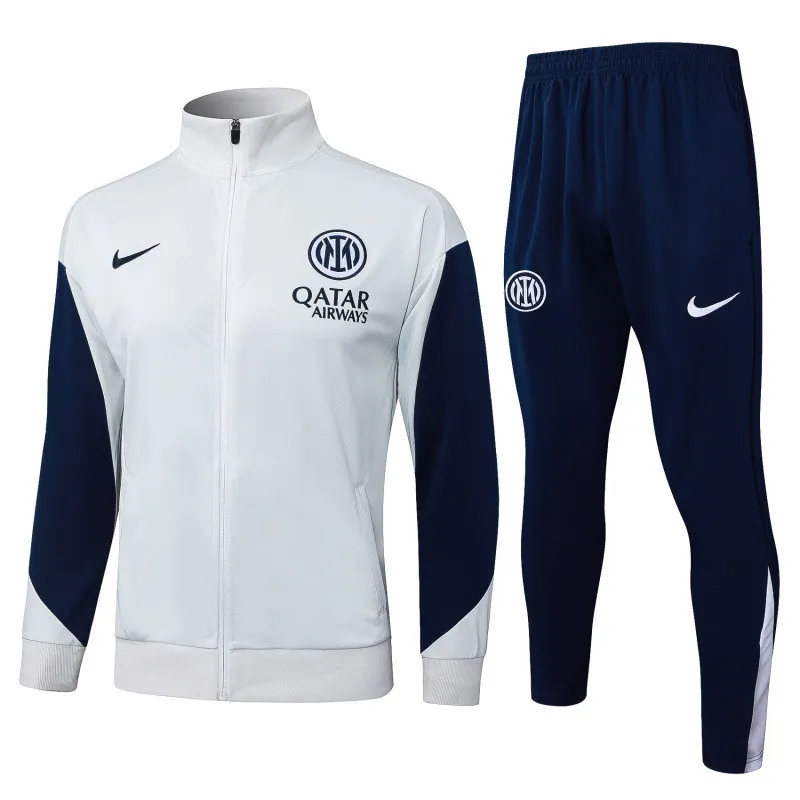 2526 Inter Milan Tracksuit - White - Official Replica 8386