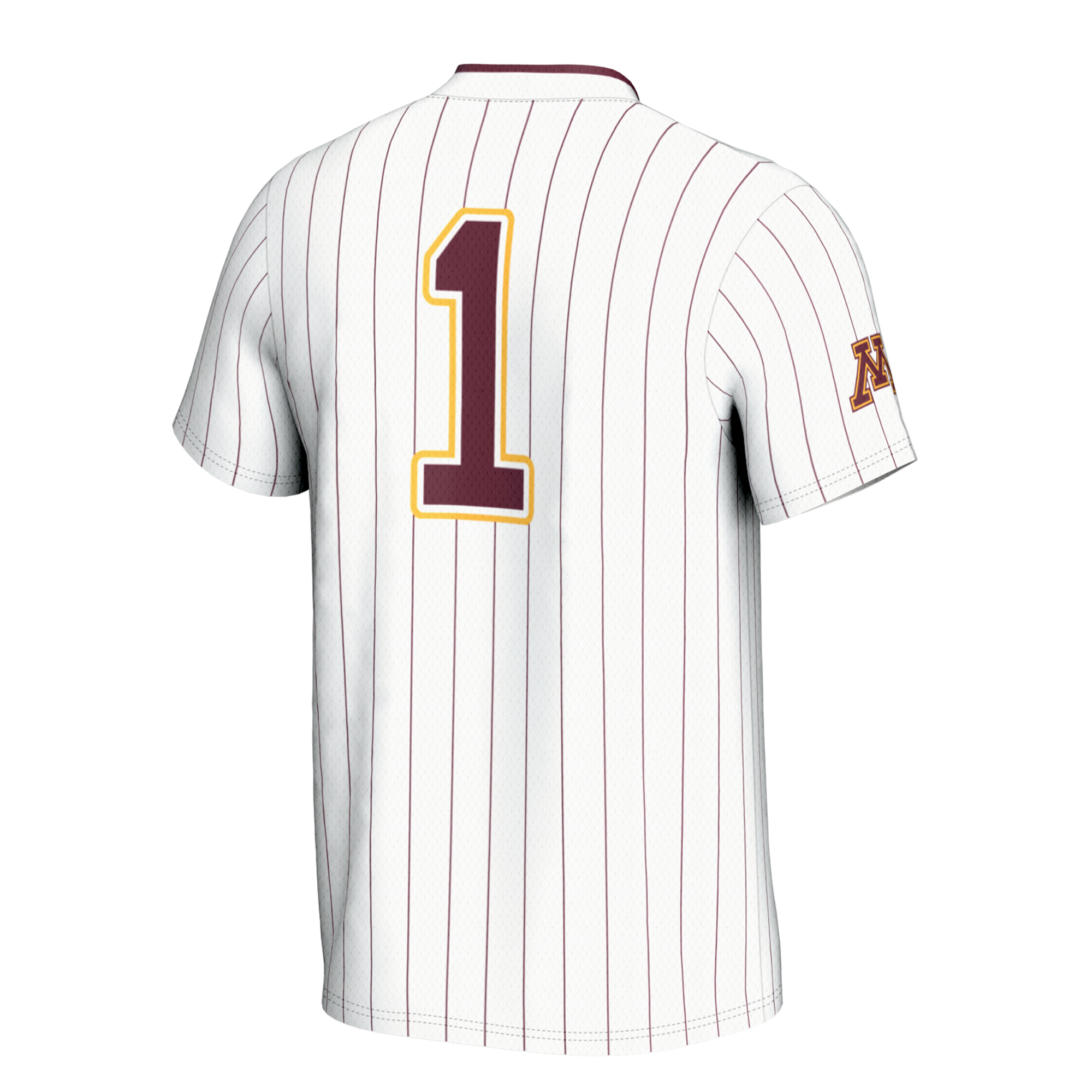 [NJP] Minnesota Golden Gophers GameDay Greats Youth Lightweight Softball Jersey - White