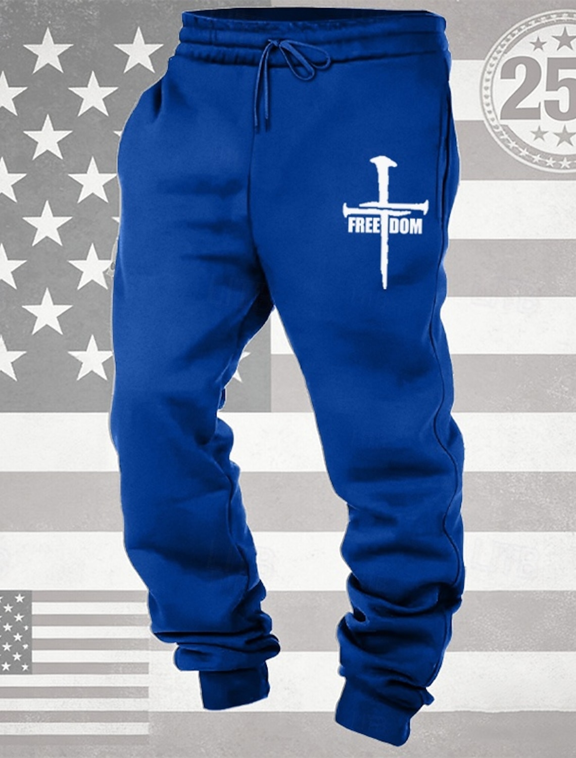 Men's Sweatpants Joggers Trousers Drawstring Pocket Elastic Waist
