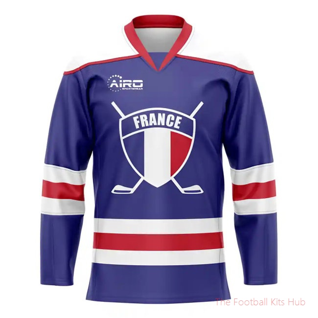 Men France Home Ice Hockey Shirt UEFA Euro