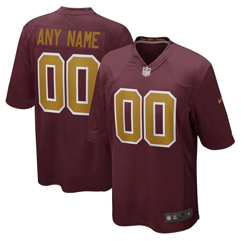 None Washington Football Team Jersey - Burgundy | NFL Player Jersey