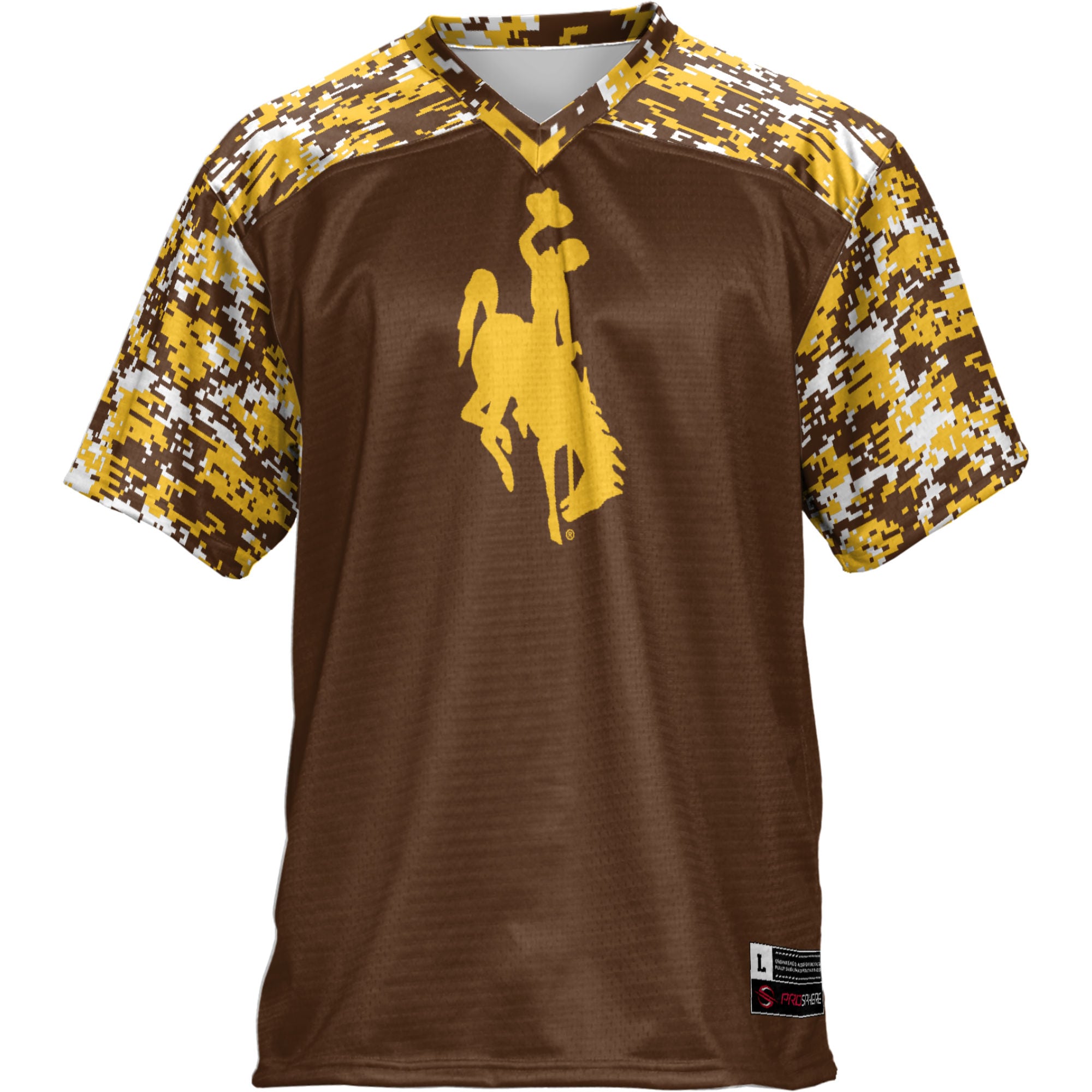 Wyoming Cowboys GameDay Greats 26/27 Football Jersey - Brown
