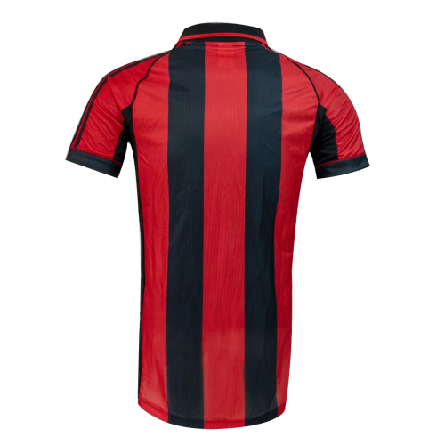 Professional Match Quality AC Milan 9800 Home Retro Soccer Jersey
