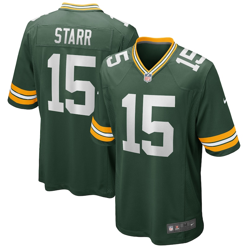 None Bart Starr GB Packers Retro Budget-Friendly Jersey Game Day Wear