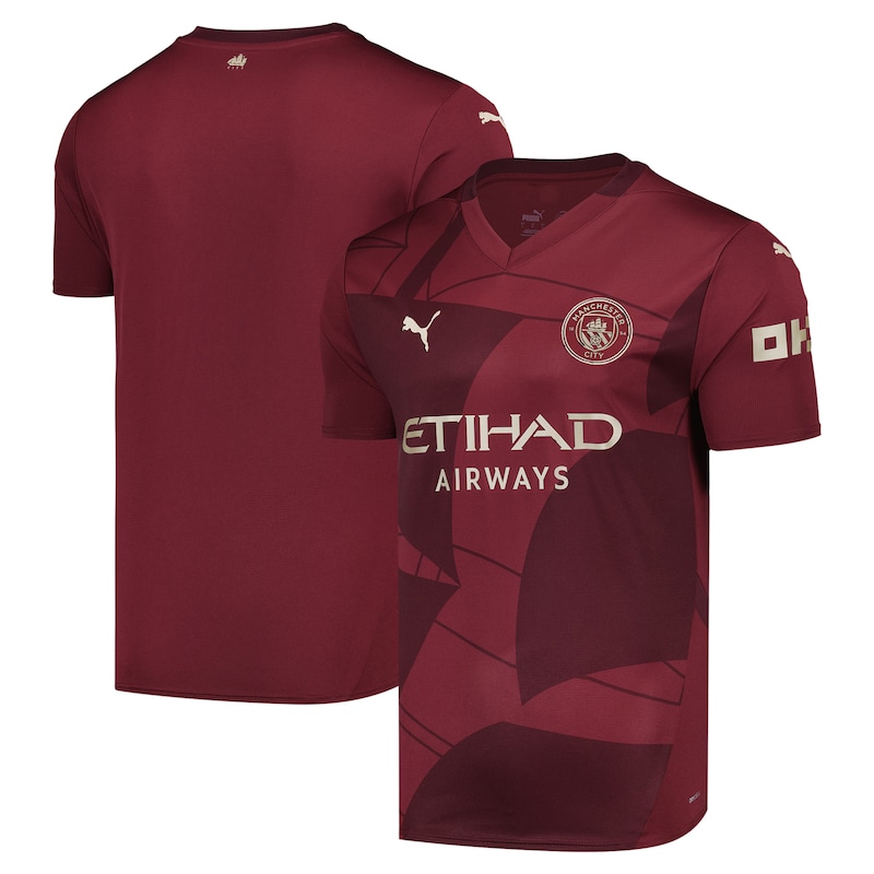 Performance Man City Men's 2024 Replica Jersey - Authentic Soccer...