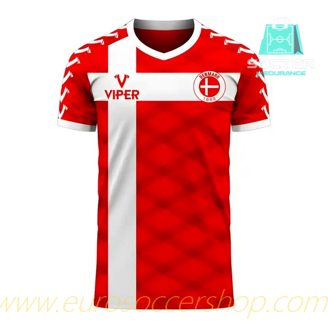 2025/26 Campaign Denmark Official Home Jersey Libero Collection