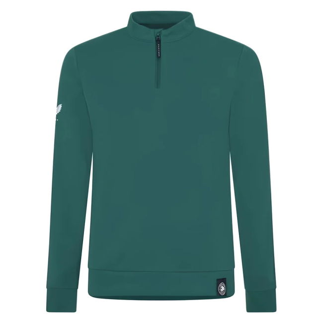 2025-2026 Ireland Essentials Classic 1/4 Zip Top (Green)