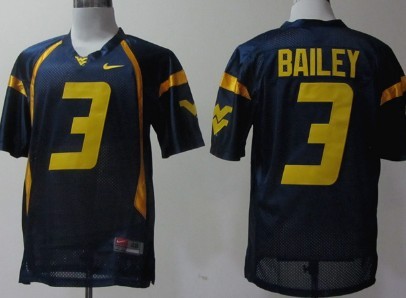 Men's None Blue 2024 high quality Stedman Bailey #3 authentic Jersey