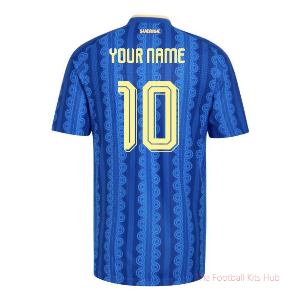 [SJH] 2026/27 Sweden Authentic Away Shirt (Your Name)