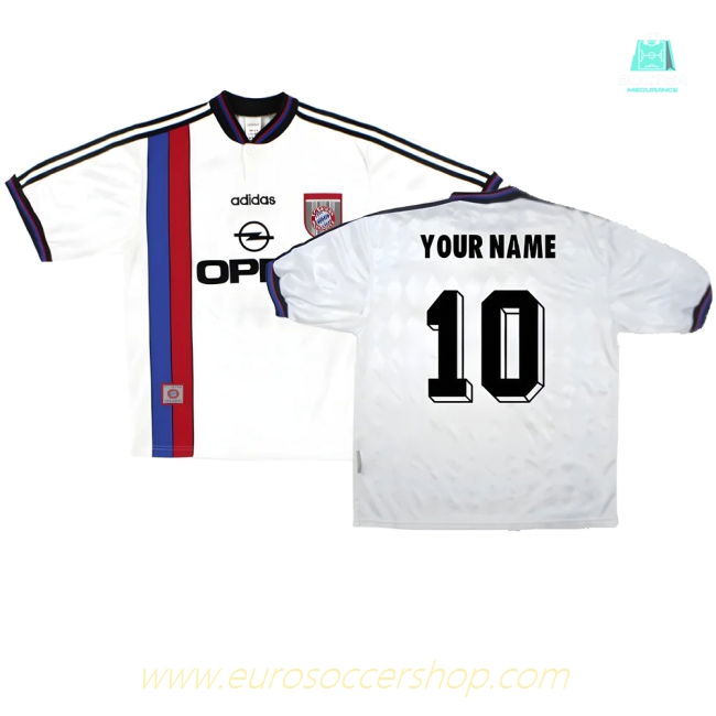 Bayern Munich 1996-98 Away Shirt ((Very Good) S) (Your Name)