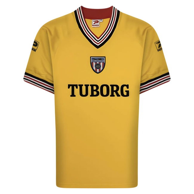 [L1D] 1986-1988 Sunderland Third Retro Shirt (Yellow) (Bennett 5)