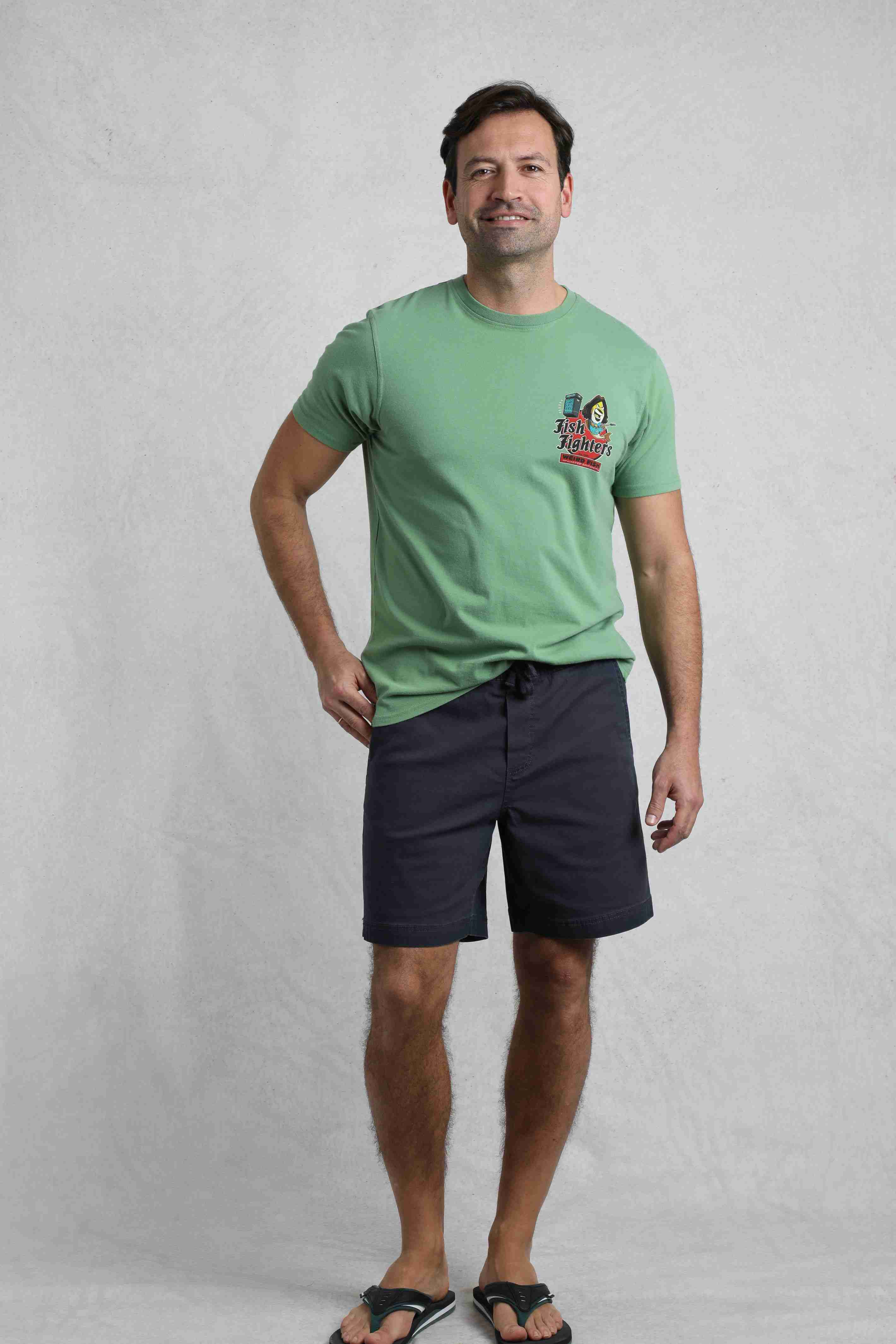 Weston Canvas Shorts Navy