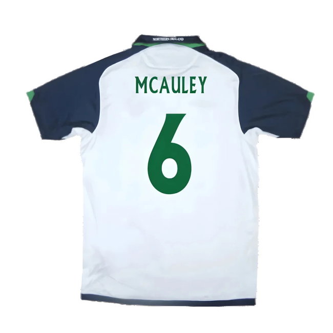 Northern Ireland 2009-10 Away Shirt ((Very Good) XL) (McAuley 6)