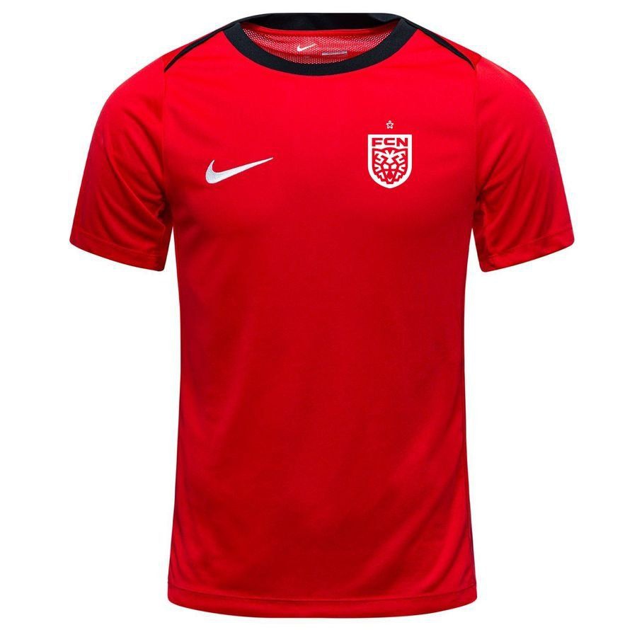 F.C. Nordsjælland Training T-Shirt - University Red/White/Black Kids