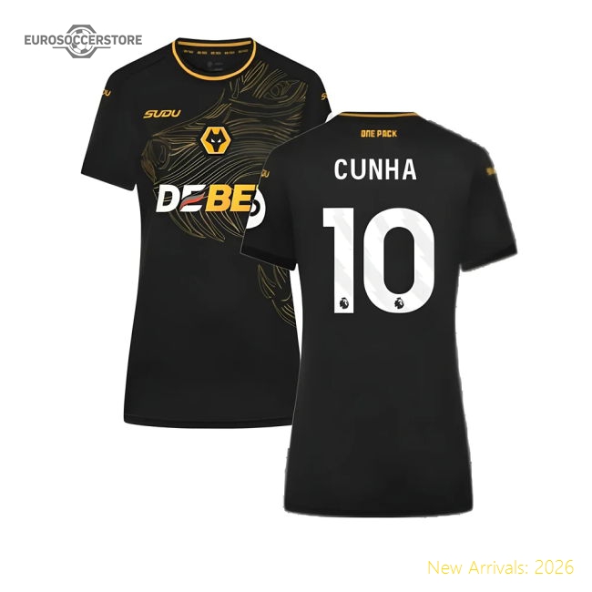 Exclusive Football Team Womens Cunha Jersey 2024-2025 Moisture-wicking