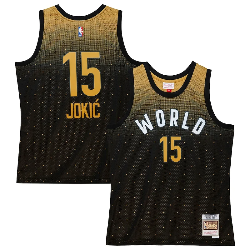 Nikola Jokic NBA Swingman Jersey - top-tier modern - Black training