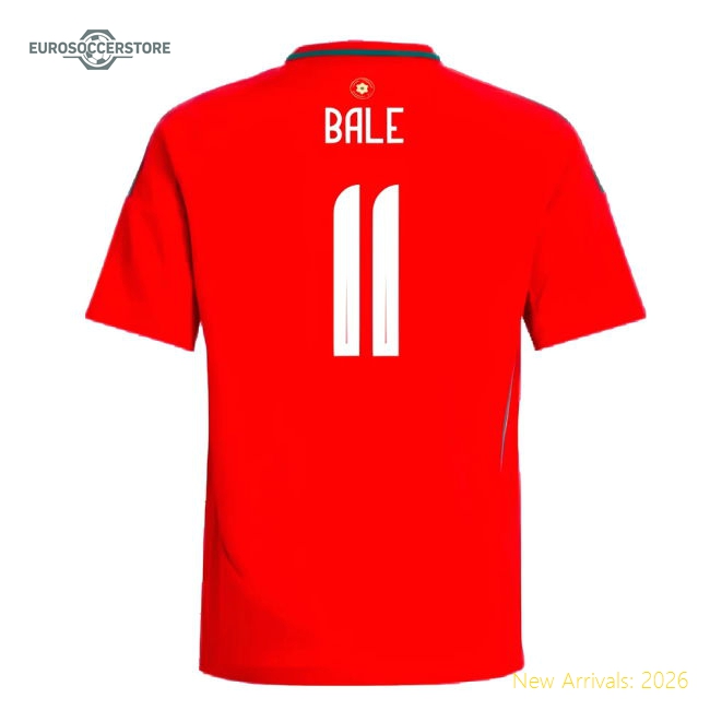 Kid-approved Kids Football Team Bale Jersey 2024-2025 Tag-free
