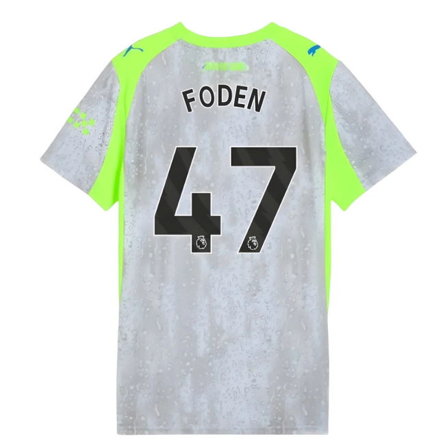 Man City Soccer Jerseys Classic Third Jersey 2025-2026 #12