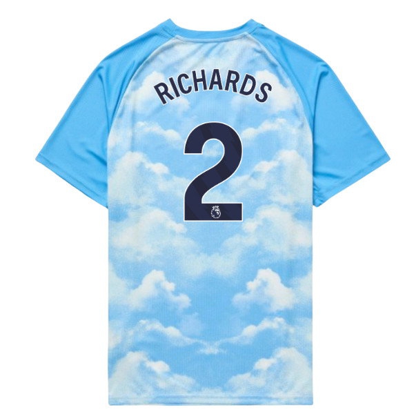 [LLS] 2026-2027 Man City Warm Up Jersey (Icy Blue) (Richards 2)