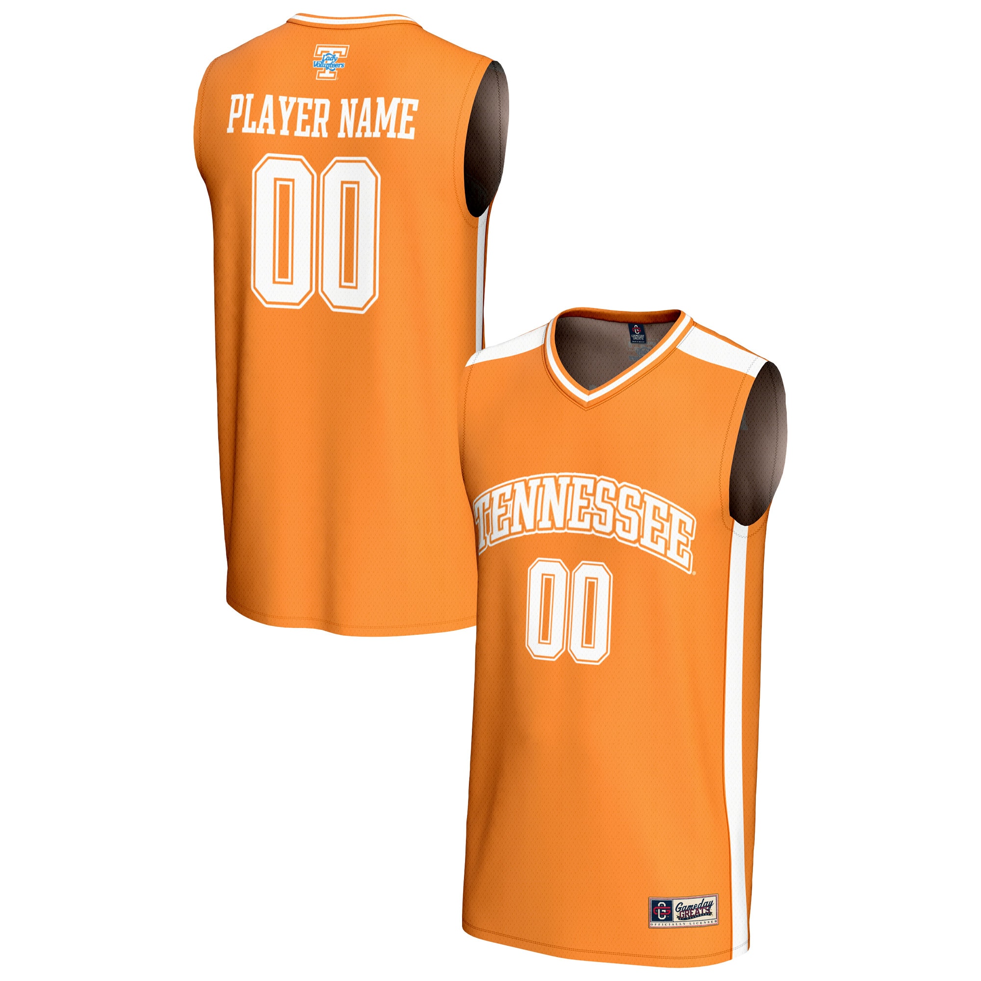 [NJP] Tennessee Volunteers GameDay Greats Youth NIL Lightweight Women's Basketball Fashion Jersey - Tennessee Orange