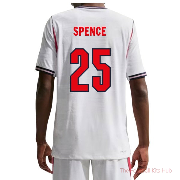 Elite England Aero-Fit 2026-2027 Home Shirt (Spence 25)