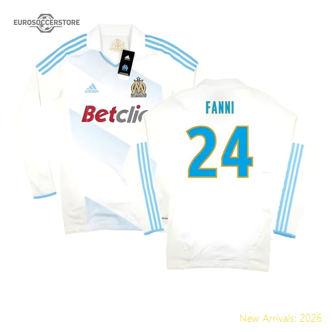 Best-Selling Marseille 2011-12 Player Spec Long Sleeve Home Shirt ((Excellent) L) (Fanni