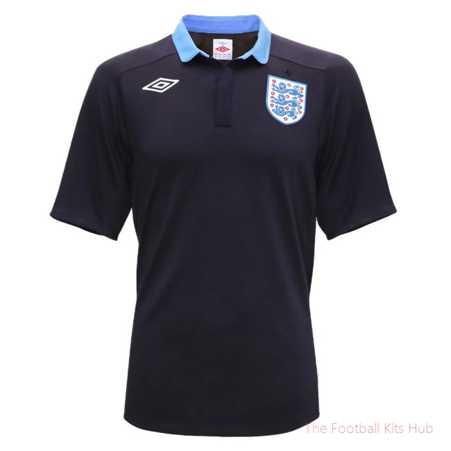Men 2012-2013 England Away Shirt UEFA Euro
