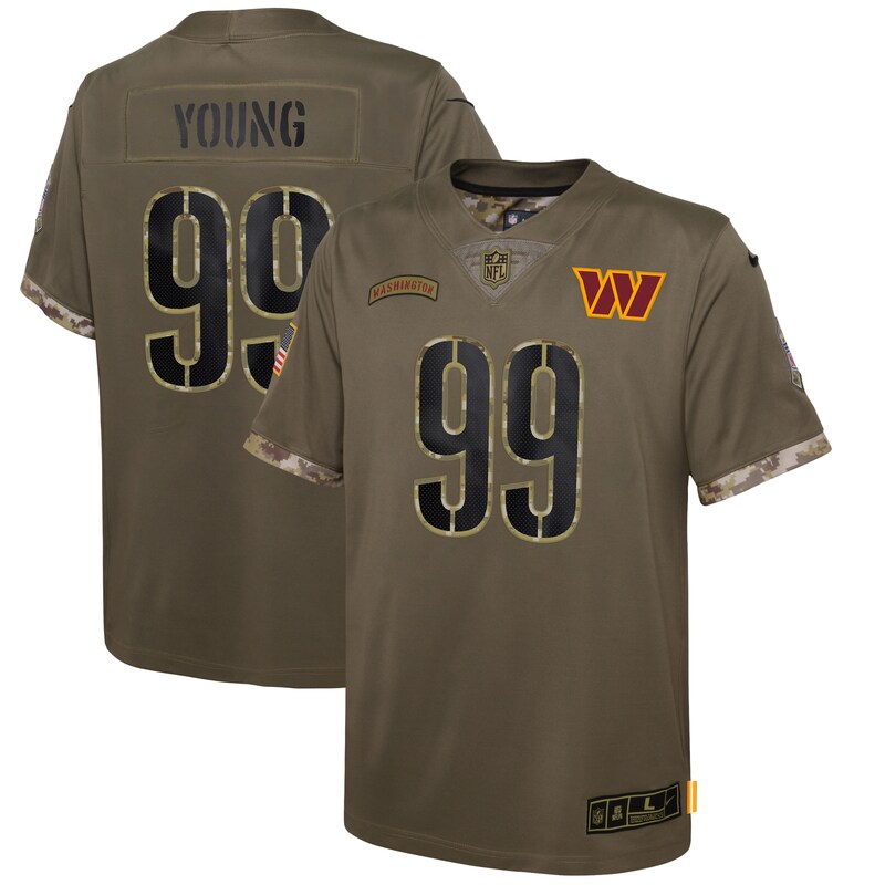 None Chase Young WAS Commanders Sleek Great Value Jersey Football Appa