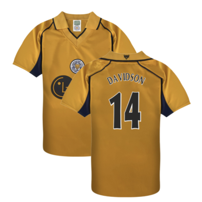 Leicester City 2002 Away Retro Kit (Davidson 14)