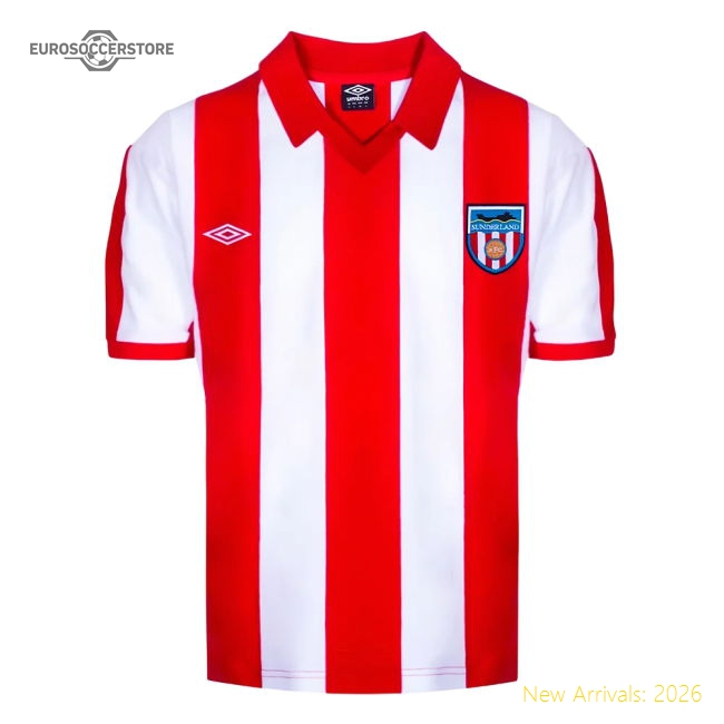 Premium Sunderland 1978 Umbro Retro Football Shirt (your Name)