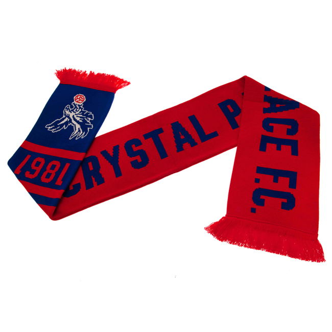 Premium 2025-2026 Crystal Palace Scarf With Vintage Design - Golden