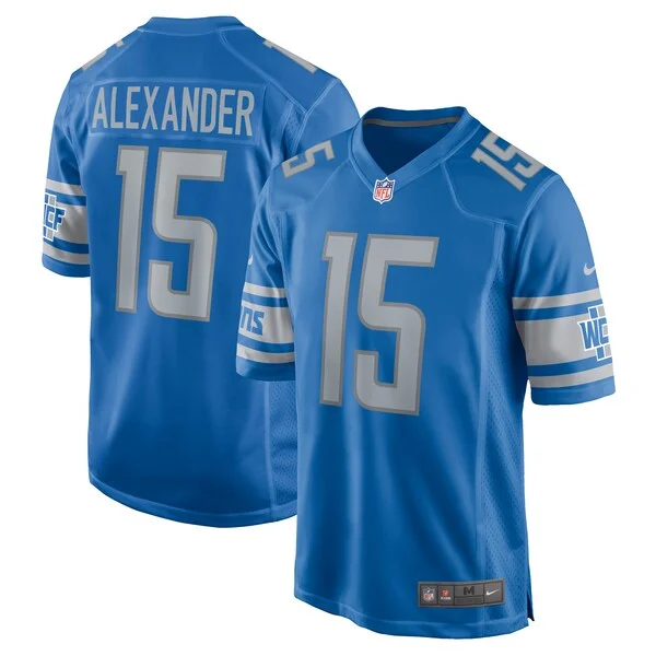 None Maurice Alexander Game Jersey - Blue | NFL Player Jersey