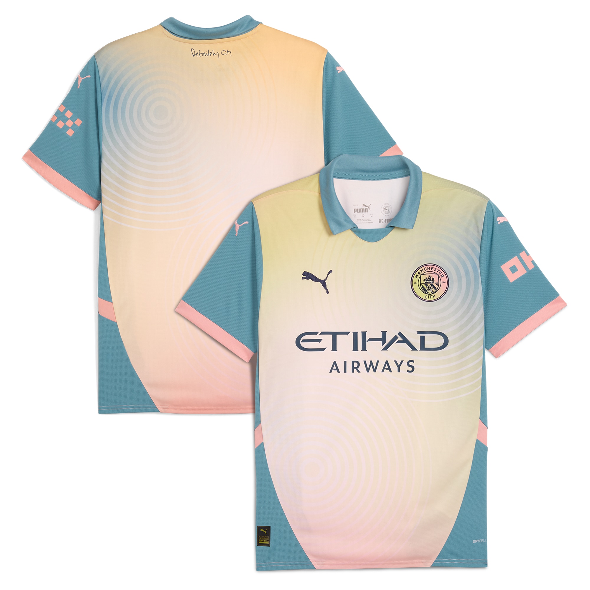 Man City Men's 2024 Authentic Replica Jersey - Replica Jersey
