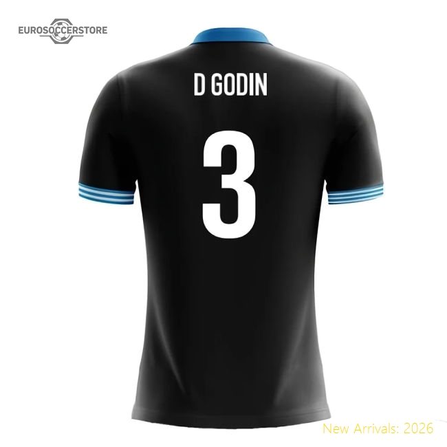 Durable Football Uruguay Jersey - Cotton Casual Athletic