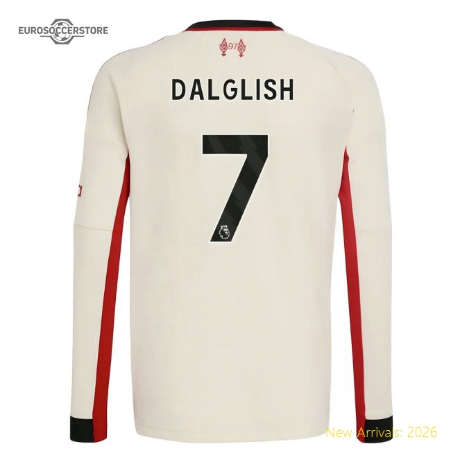 Child-friendly Liverpool Kids Jersey Dalglish 2025-2026 Climacool