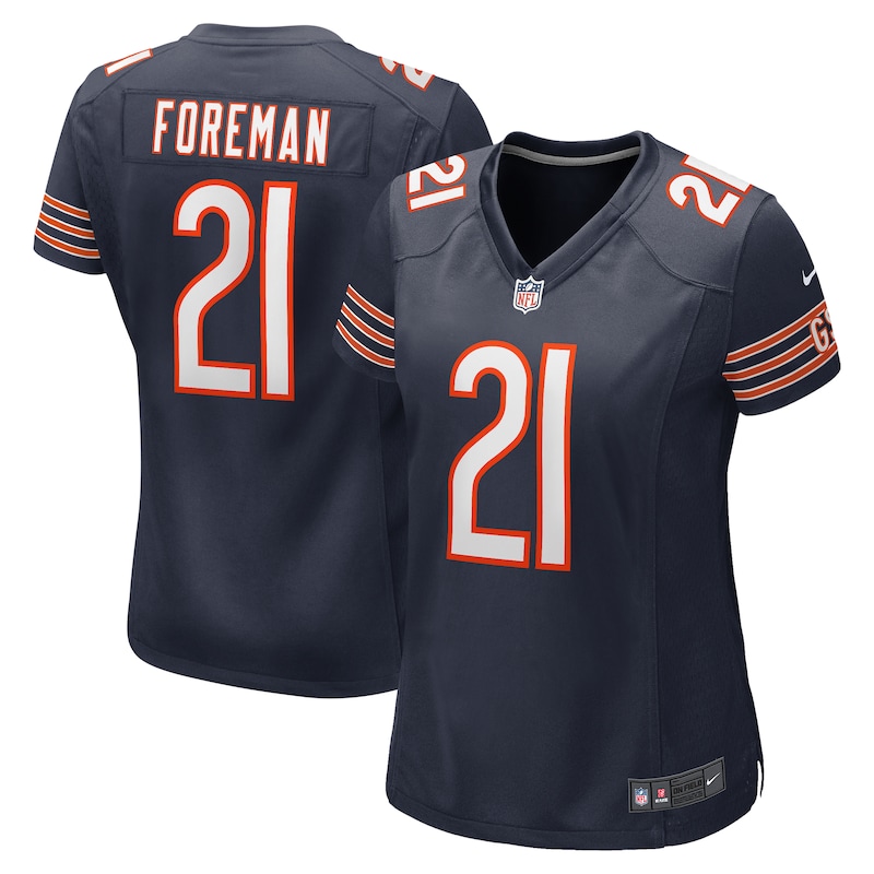 None DOnta Foreman CHI Bears Stylish Elite Jersey Football Apparel